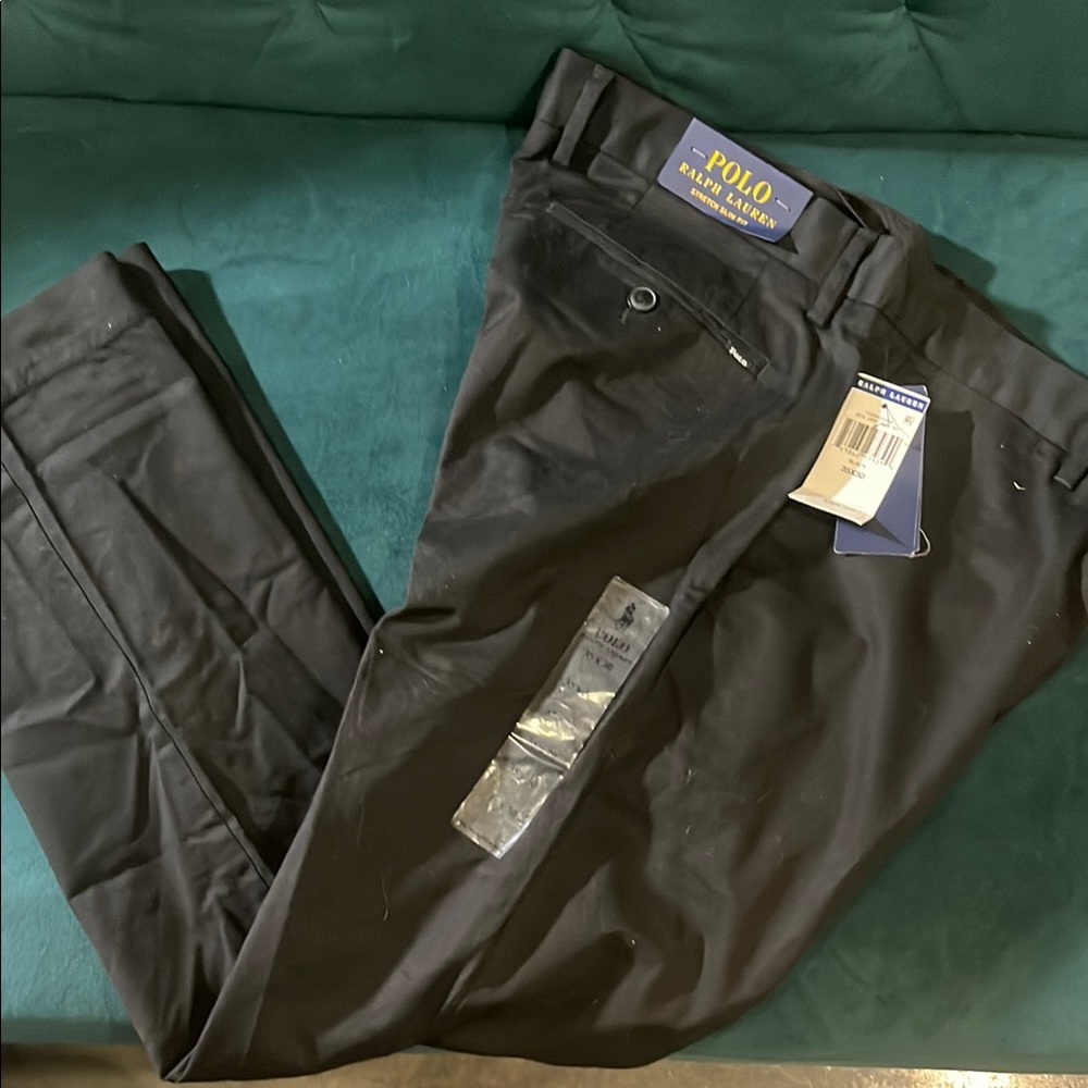 Polo by Ralph Lauren Men's Black Pants